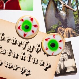 Eyeball Cookie Magnets By Gentle Thrills